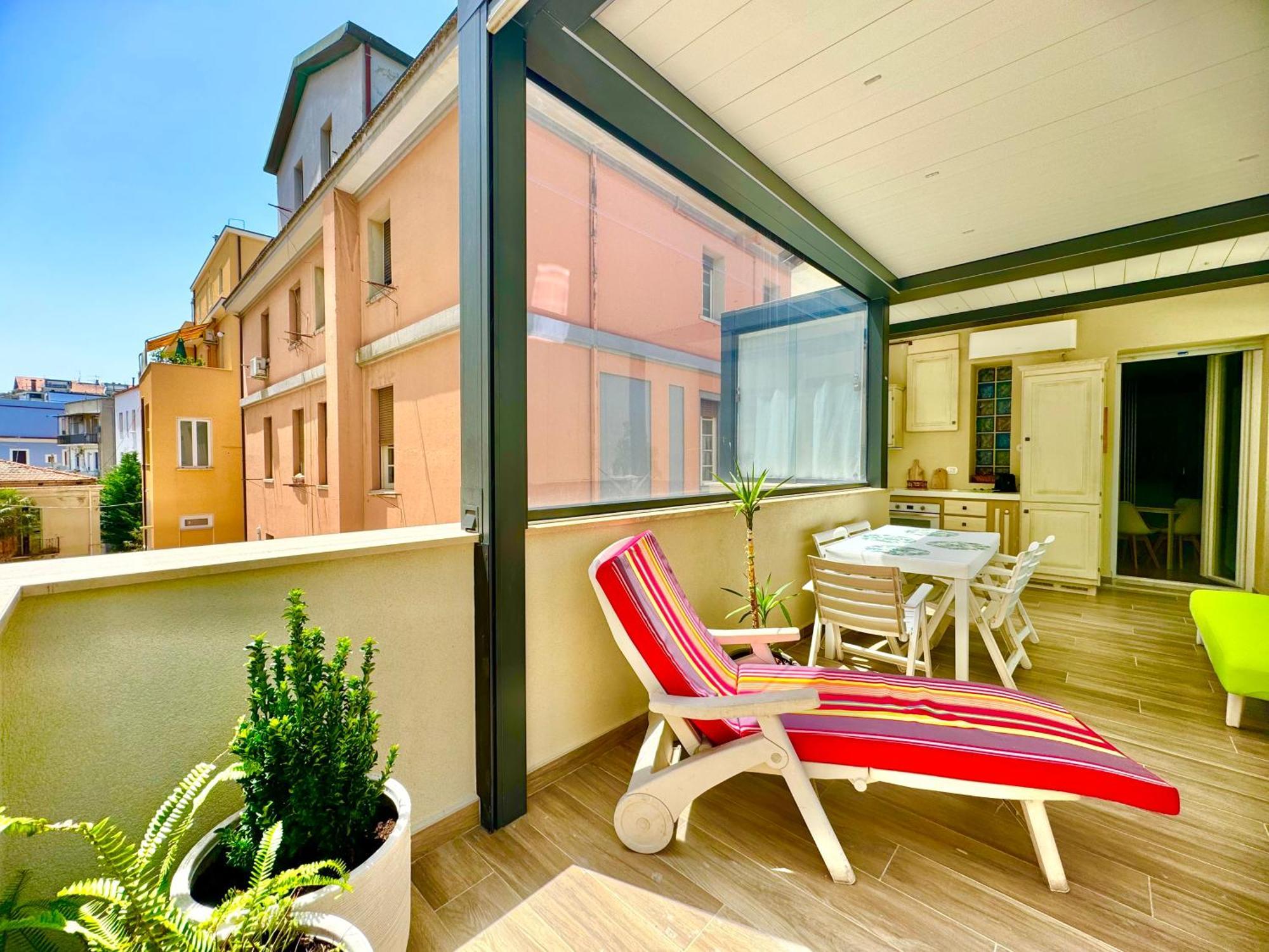 Pescara Centro Silenzioso E Confortevole Con Terrazzo Bioclimatico A 2 Minuti Dal Mare מראה חיצוני תמונה